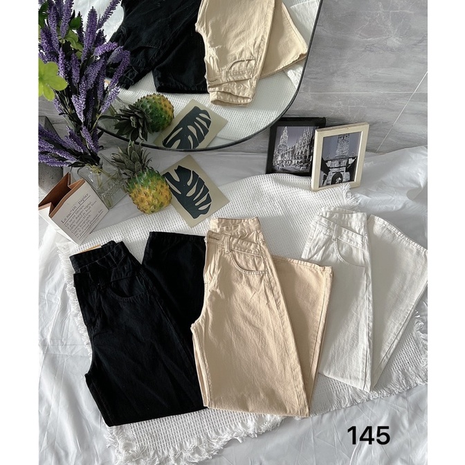 Quần baggy kaki lưng kiểu có 3 màu #145