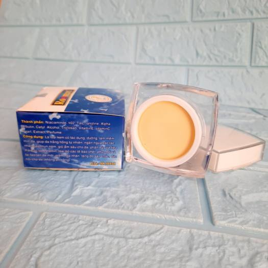Kem nám ROOMAX 17 in 1 Dưỡng trắng, Phục hồi da, Bảo vệ da 20g màu xanh