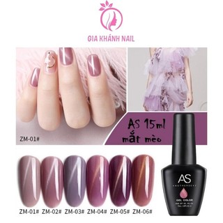 Sơn mắt mèo AS màu TÍM-( mã ZM)