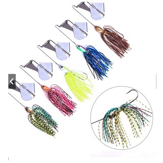 Mồi câu cá Spinner chữ U có chông chống xoay , spiner thìa chong chóng giả sinh động
