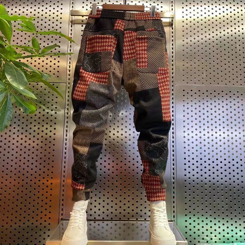Quần Baggy Ống Rộng Phong Cách Retro Cho Nam Size M-5xl