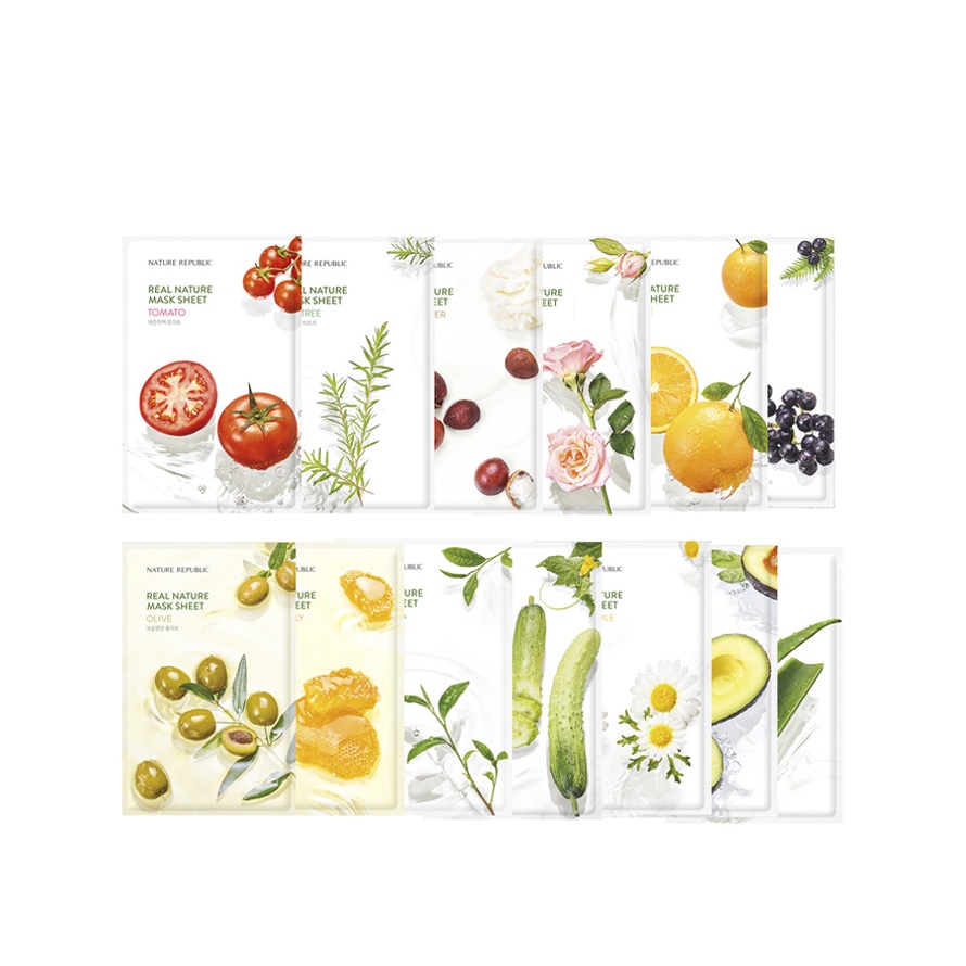 Mặt nạ giấy Nature Republic - Real nature mask