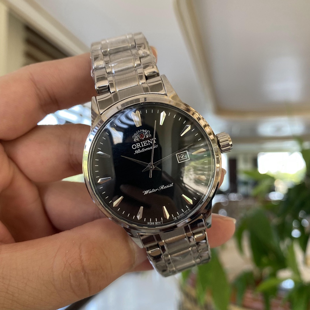 Đồng Hồ Nam Orient  OR01 Dây thép đúc cao cấp, Full hộp, Mặt Sapphire chống xước, chống nước thẻ bảo hành 2 năm