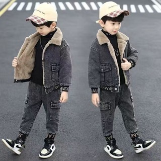 Bộ jean bé trai size đại