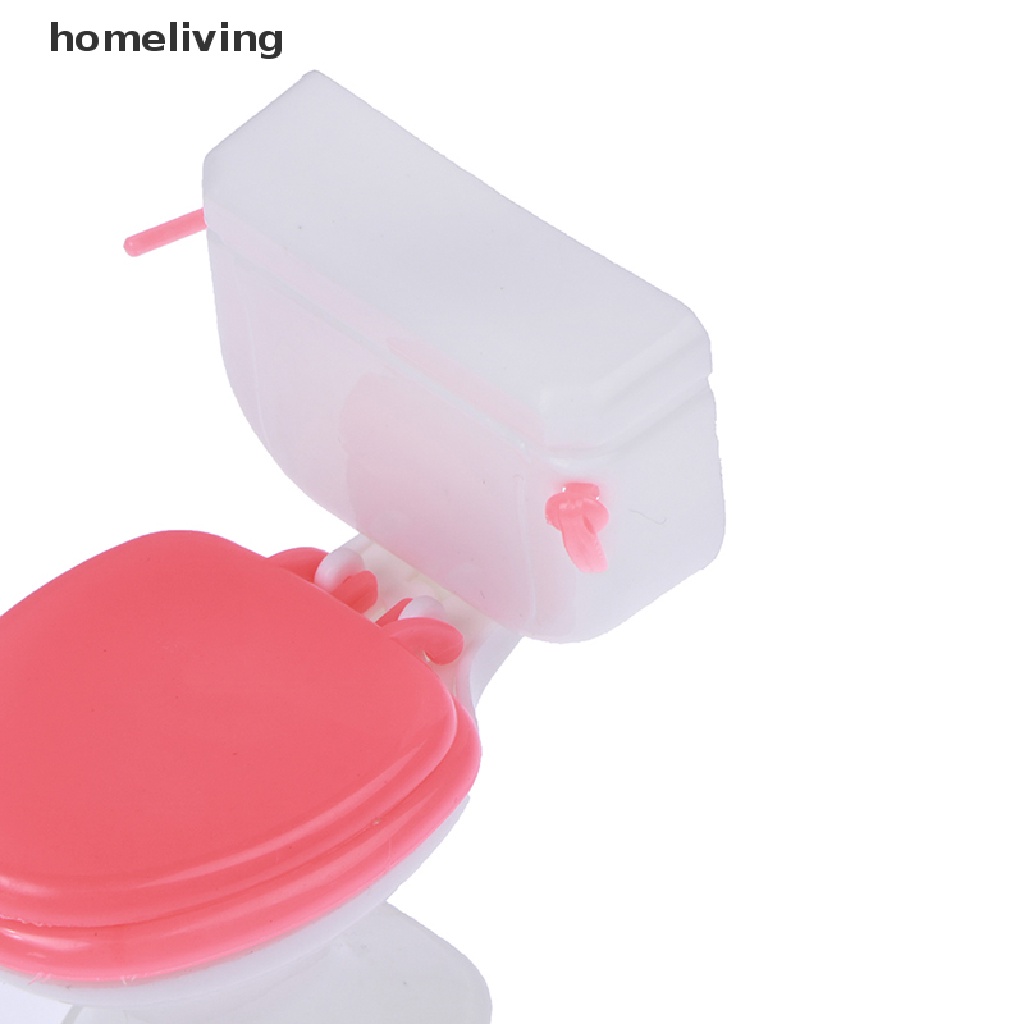 Mô Hình Toilet Trang Trí Nhà Búp Bê Phong Cách Vintage