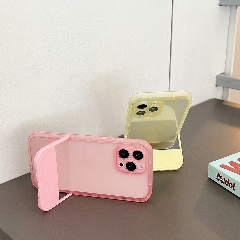 Ốp Điện Thoại Họa Tiết Cô Gái Mập Mạp Có Giá Đỡ Cho iPhone 14 13 12 11 Pro Max XS XR X 8 7 Plus + SE 2020