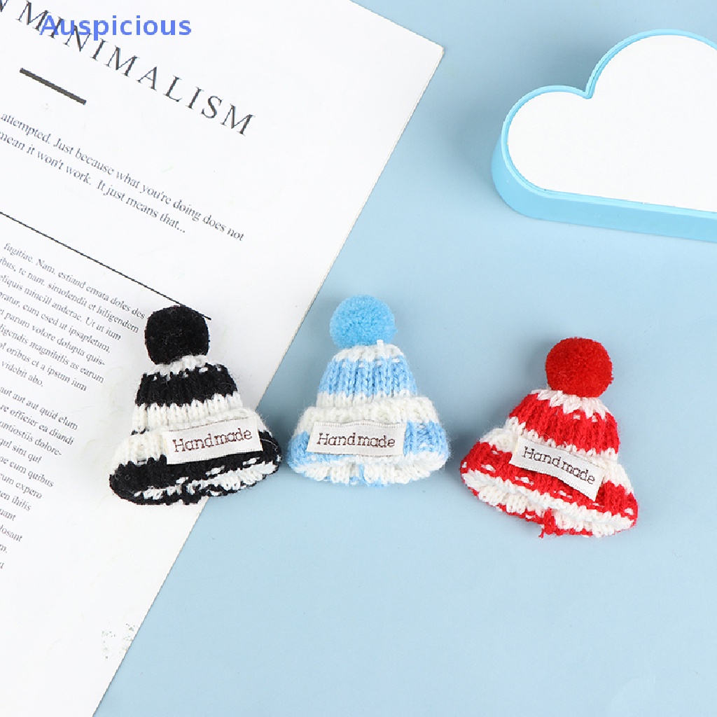 Mũ Beanie Đan Len Thời Trang Cho Búp Bê Tỉ Lệ 1 / 6 1 / 12