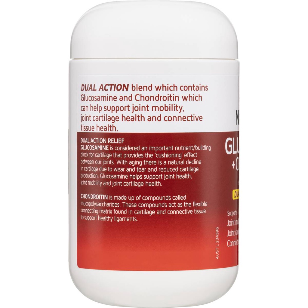 Viên uống hỗ trợ sụn khớp - Nature’s Way Glucosamine +Chondroitin