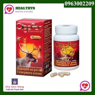 Viên Uống Nhung Hươu Cigapan Của Nga hộp 60 viên