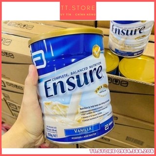 Sữa bột ensure, abbott đức, hộp 400g, hương vani dinh dưỡng cao cấp