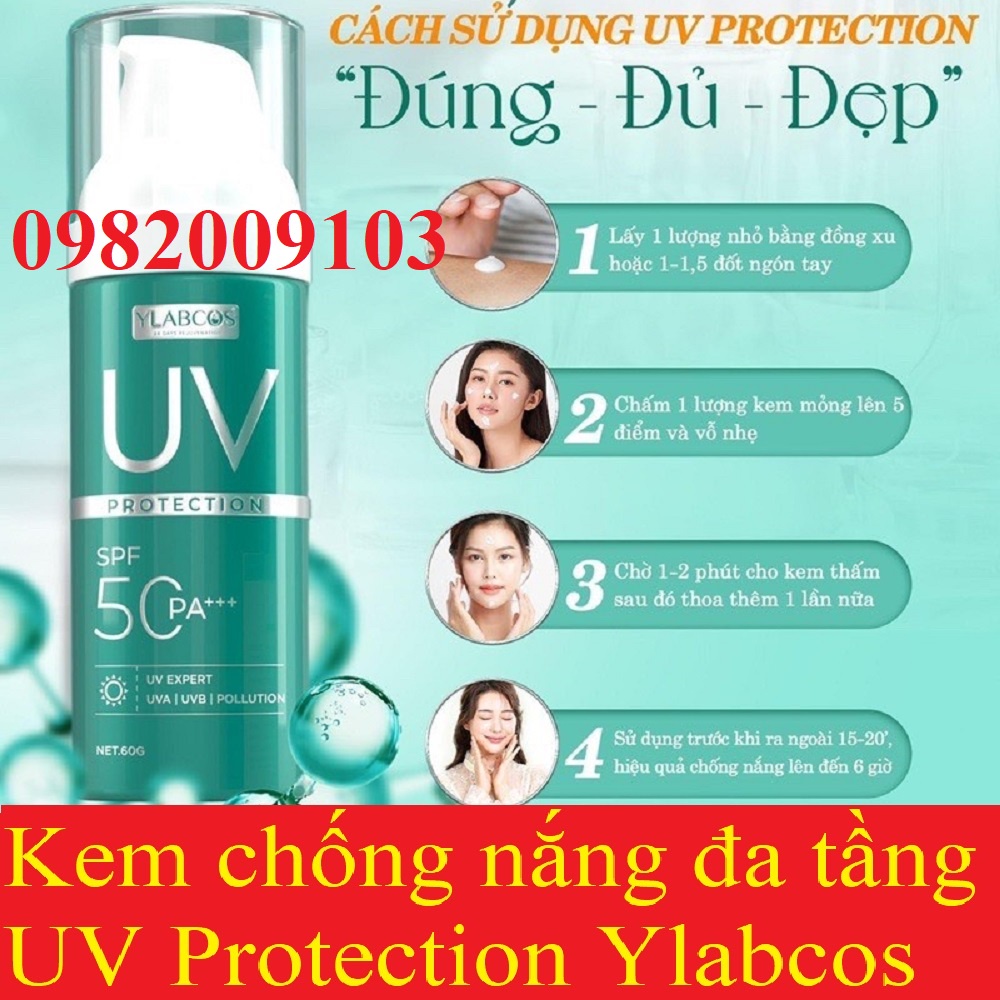 UV Protection Kem Chống Nắng Đa Tầng Ylabcos dr.lacir #5
