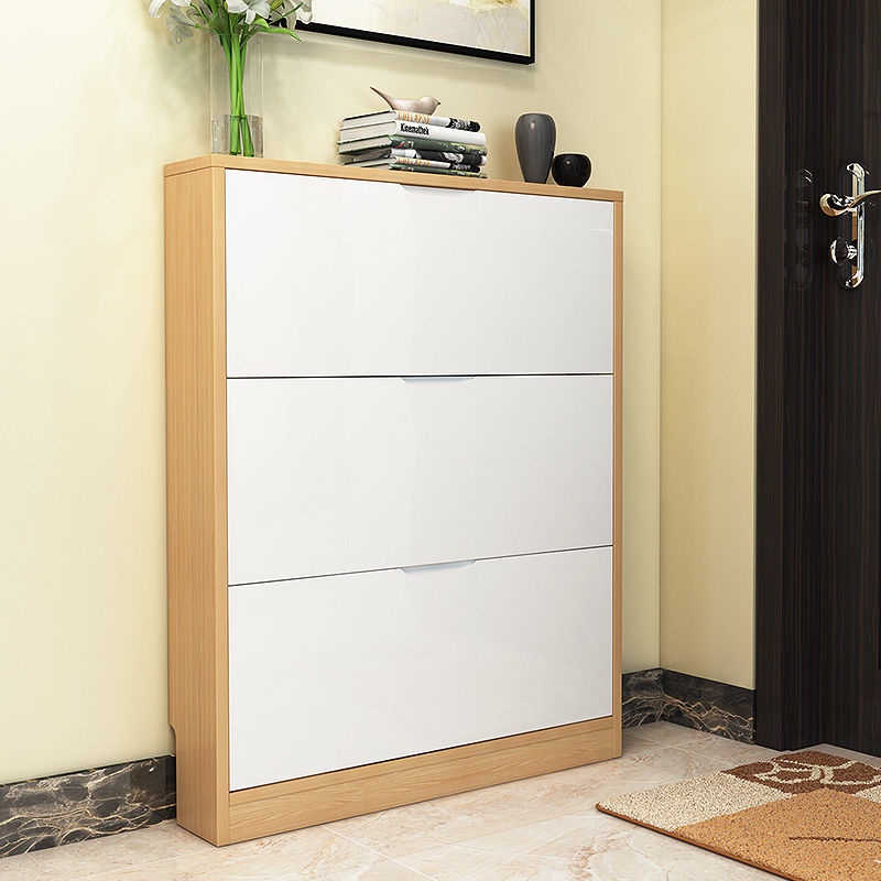 Tủ Giày Gỗ Cánh Lật IGA Tiết Kiệm Không Gian Sức Chứa 24 Đôi Giày - GP20