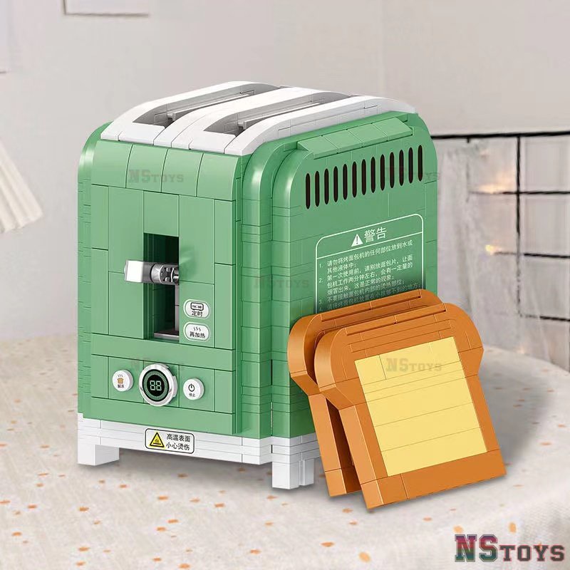 Đồ chơi trẻ em Lắp Ráp Máy Pha Cà Phê Mini Lin07 Zhegao 01008 Vui Nhộn Cho Bé