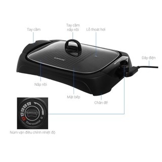 Bếp nướng điện SUNHOUSE 2000W SHD4602
