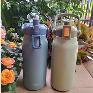 Bình giữ nhiệt inox 316 Micron ware Super Lock 1,7 lít, S145 3 màu: xanh dương / xanh rêu