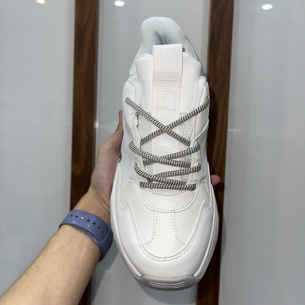 Giày MIB Big Ball Chunky A LA Dodgers, MLB Trắng LA; Fullbox, Full Phụ Kiện