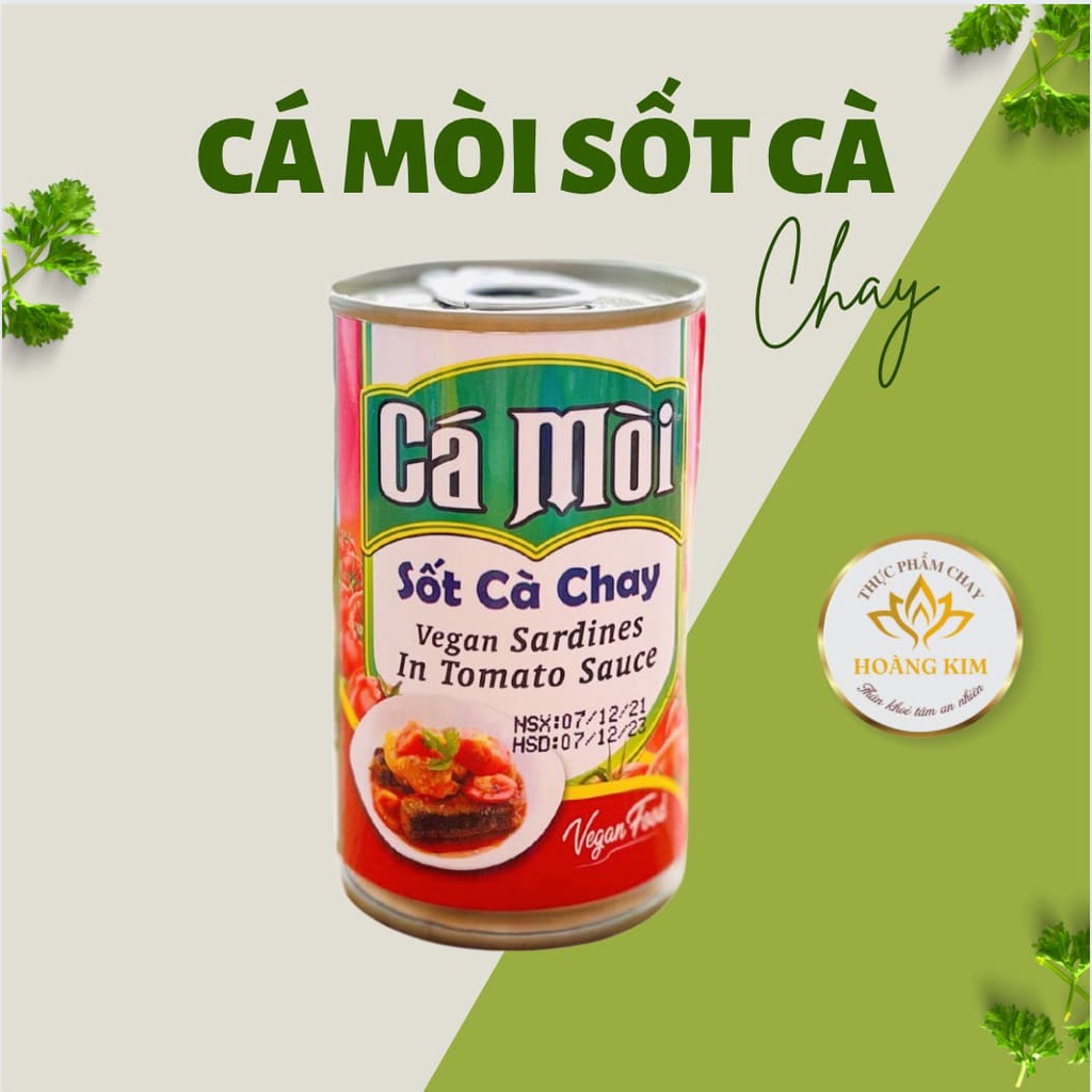 [150gr] Cá mòi sốt cà chay, thực phẩm chay Âu Lạc