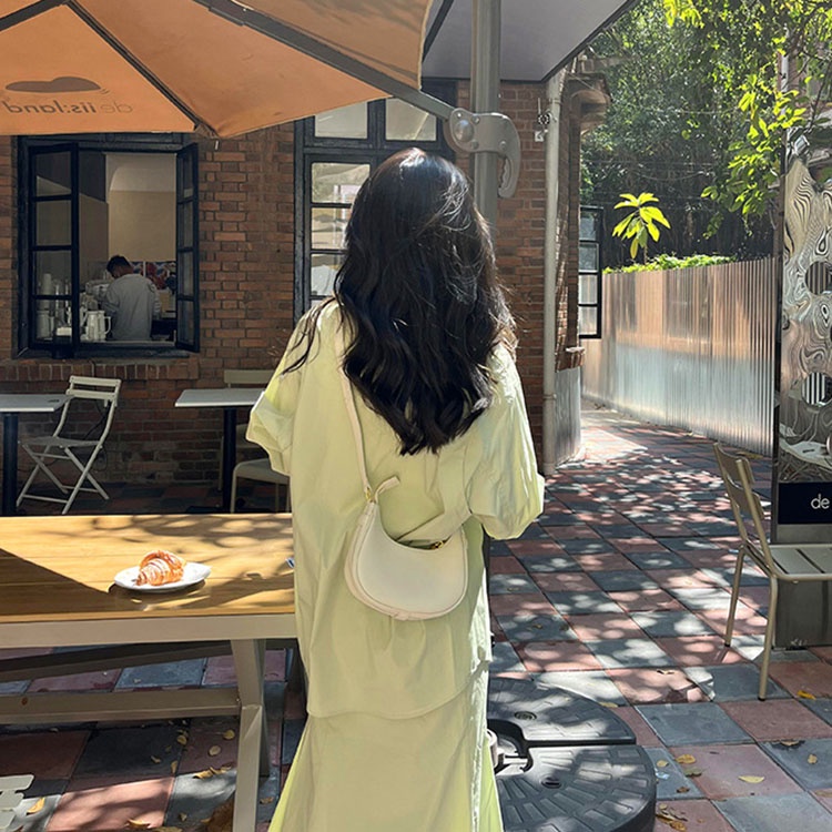 Túi Đeo Chéo mini Màu Trắng Dễ Phối Đồ Thời Trang Cao Cấp Cho Nữ