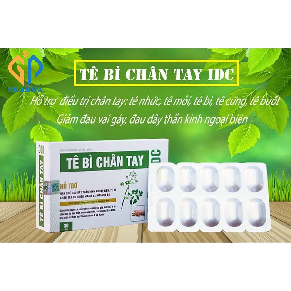 TÊ BÌ CHÂN TAY IDC GIÚP HẠN CHẾ ĐAU DÂY THẦN KINH NGOẠI BIÊN, TÊ BÌ CHÂN TAY, ĐAU MỎI VAI GÁY