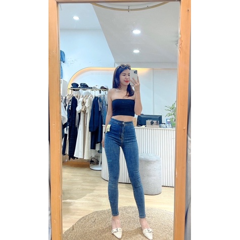 Quần jeans xanh ôm Genmany