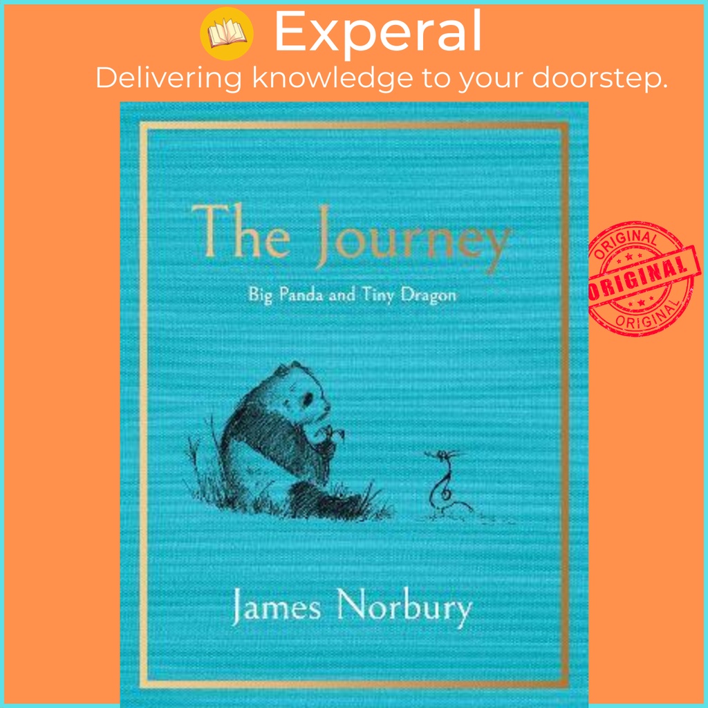 Sách - The Journey : A Big Panda and Tiny Dragon Adventure by James Norbury (UK edition, hardcover)