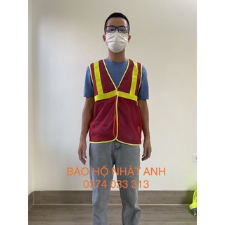Áo gile lưới phản quang các màu