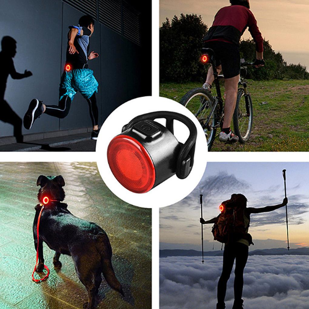 Đèn LED Cảnh Báo Chống Thấm Nước Có Thể Điều Chỉnh Gắn Đuôi Xe Đạp