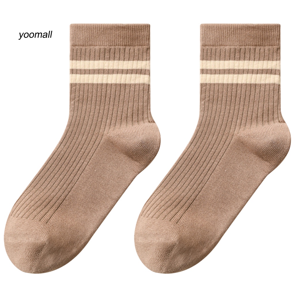1 Đôi Vớ Mềm Mại Thấm Hút Mồ Hôi Mùa Đông Cho Nữ