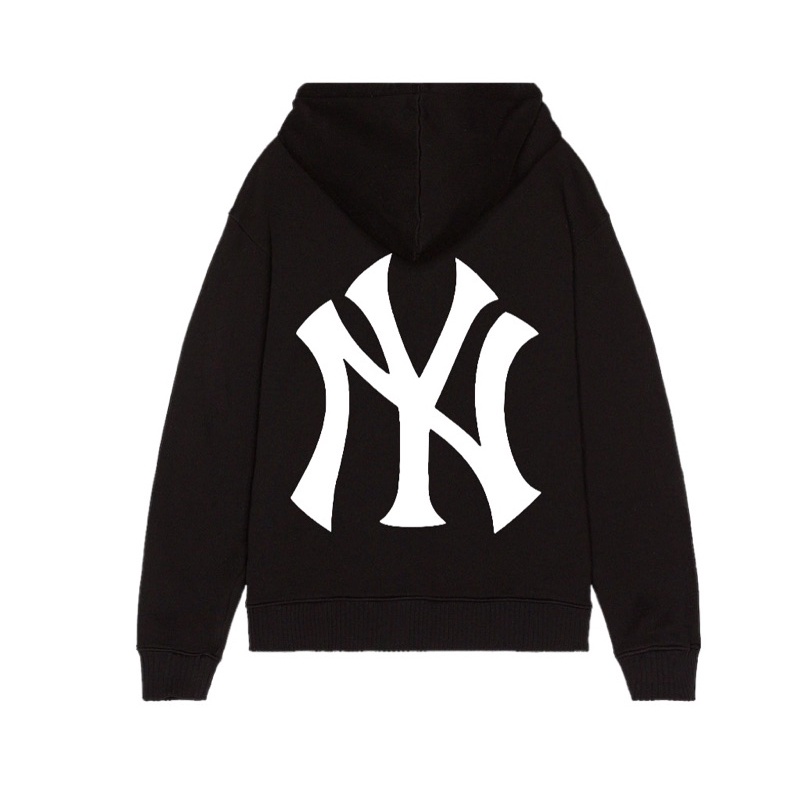 Hoodie zip mlb ny big logo