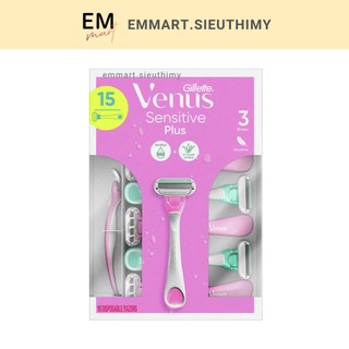 Dao Cạo 3 Lưỡi Gillette Venus Sensitive Cho Nữ