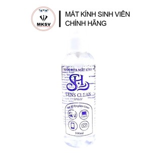 Nước xịt rửa mắt kính mksv eyewear chuyên dụng 100ml