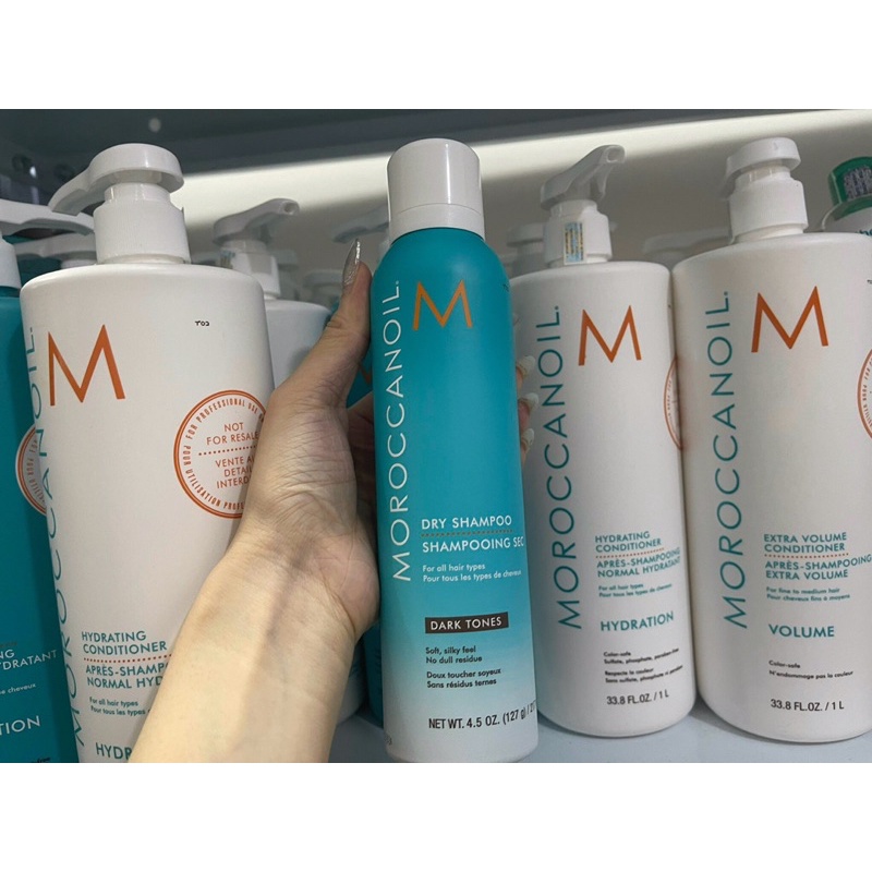 Dầu Gội Khô Moroccanoil Dry Shampoo Dark Tones Moroccanoil 217ml