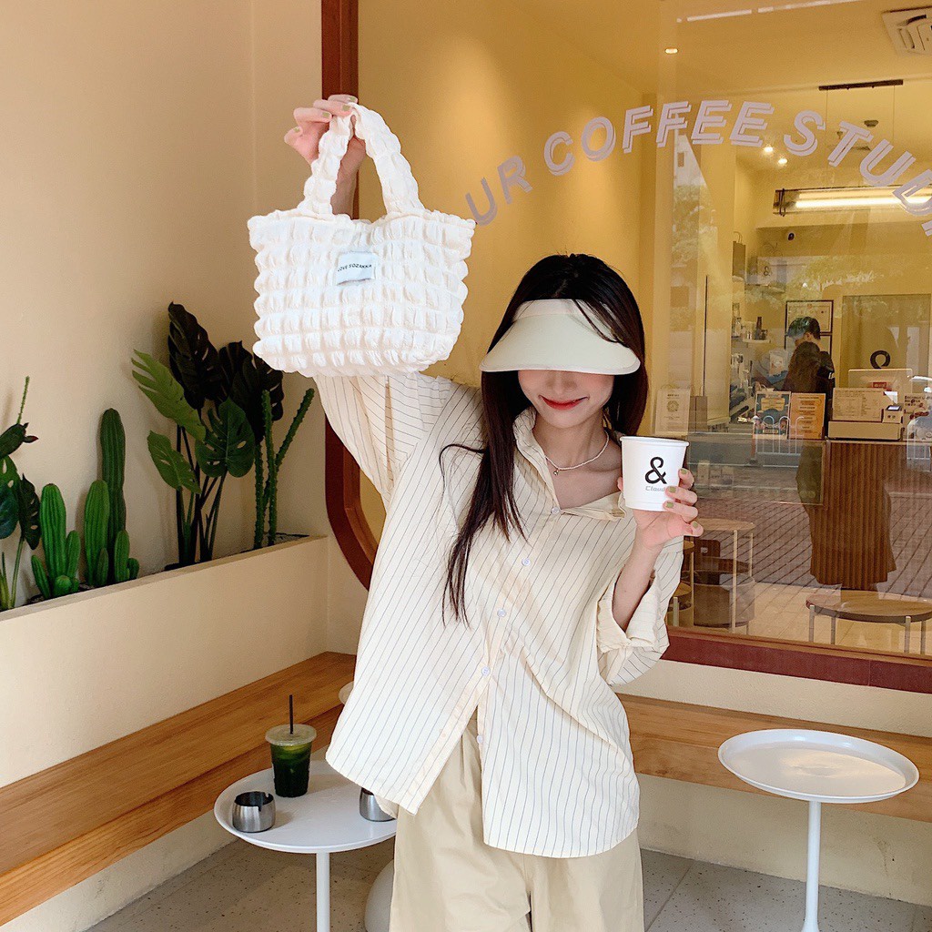 Túi Đựng Hộp Cơm Trưa In Họa Tiết Thời Trang Xinh Xắn Cho Nữ DUYÊN CƯỜNG