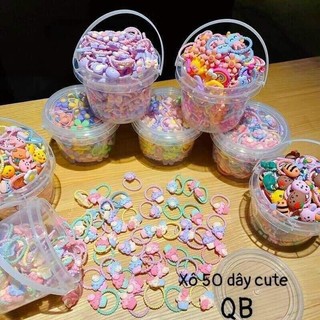 SÉT DÂY BUỘC TÓC CUTE CHO BÉ YÊU 💝💝💝