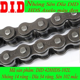 Nhông sên dĩa xe Axelo DID - HDN (sên 10 ly)