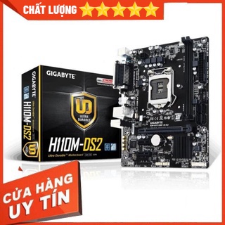 MAIN GIGA H110M-DS2 zin CÓ FE ĐẦY ĐỦ+ tặng keo tản nhiệt