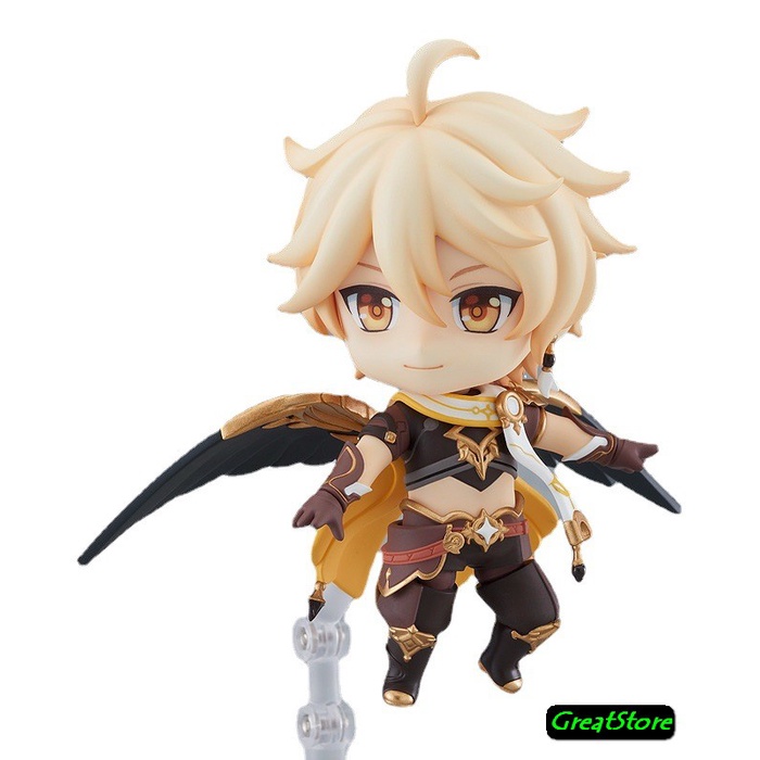 Mô hình Aether,Lumine và Venti trong Genshin Impact 1717 1718 1795 Figma Q mode 10 cm