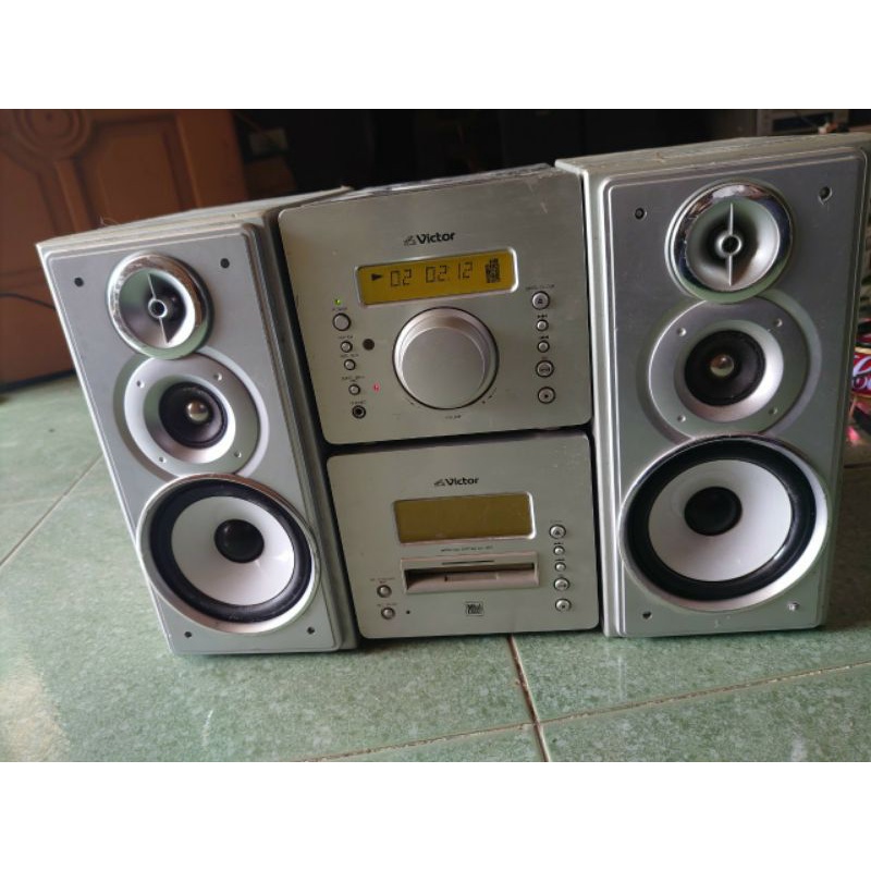 Dàn mini Victor MD1 nguyên bản bãi Nhật, hình thức đẹp, âm thanh hay