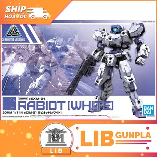 Đồ chơi mô hình lắp ráp Bandai 30MM Rabiot - White