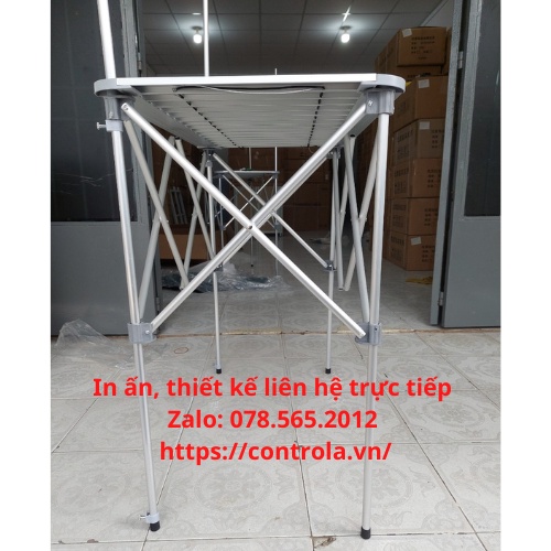 BoothSampling khung nhôm