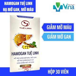 Viên Uống Giải Độc Gan HAMOGAN Tuệ Linh 30 Viên