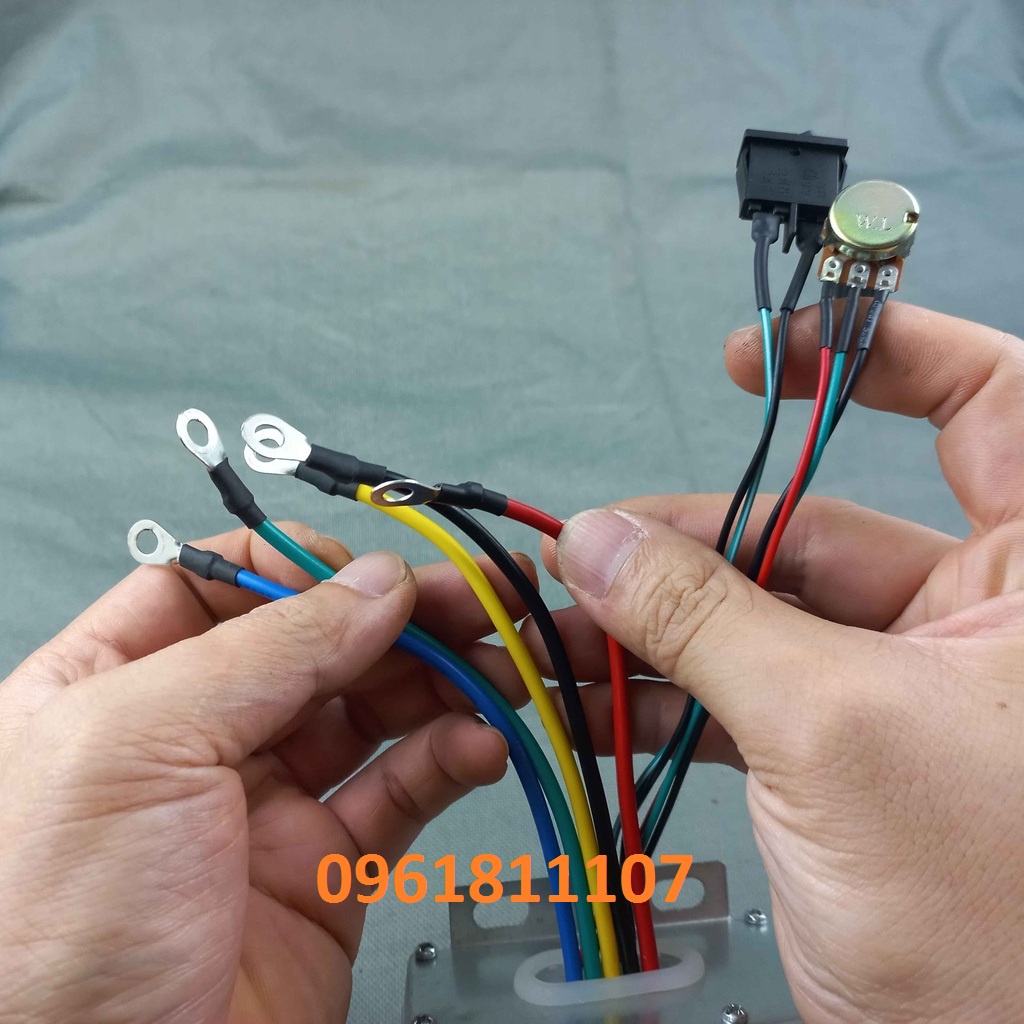 Bộ Điều tốc Động Cơ Brushless BLDC 12V - 24V - 36V 30A, điều tốc motor không chổi than, motor brushless