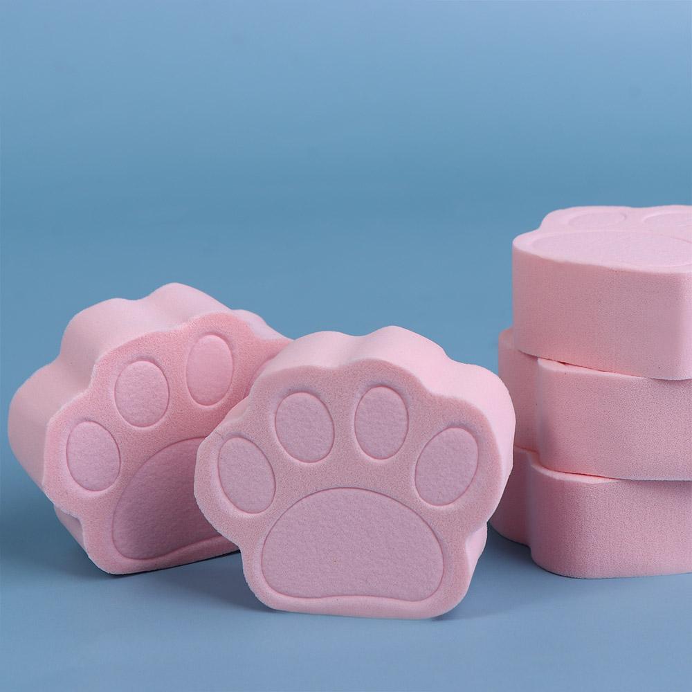 Mút Tán Kem Nền Dạng Lỏng Hai Mặt Thiết Kế Hình Dấu Chân Chó Dễ Thương