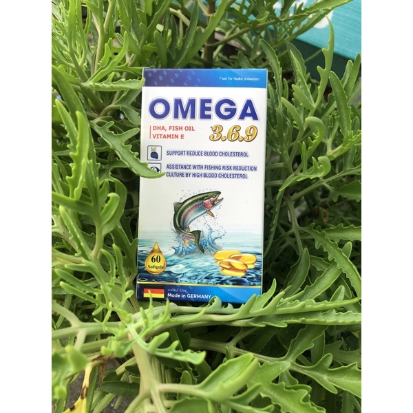 Omega 369 nhập khẩu đức ( hộp 60 viên)