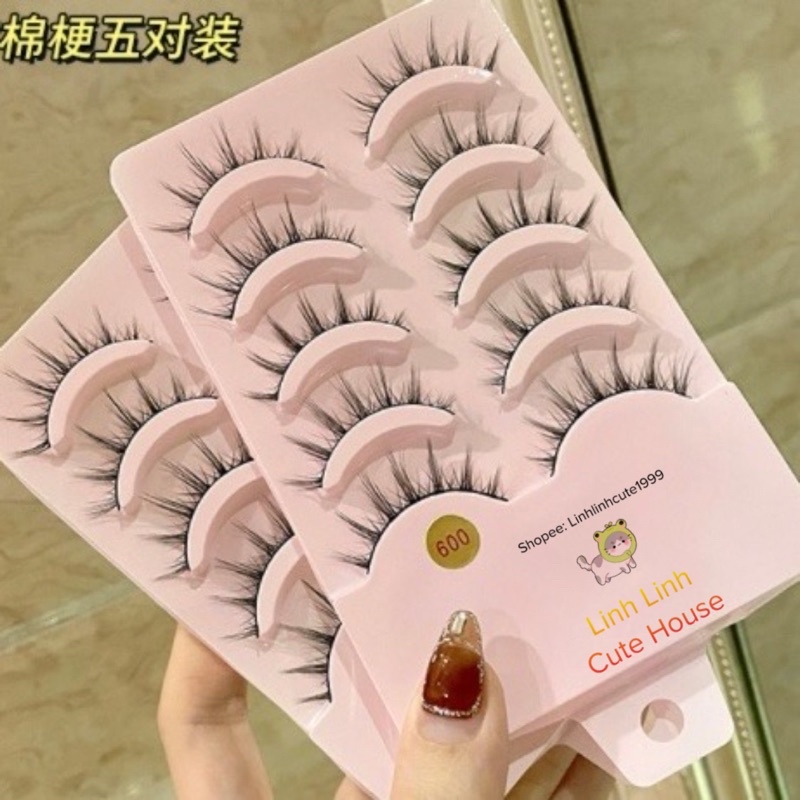 Hộp 5 Cặp Lông Mi Giả 3D
