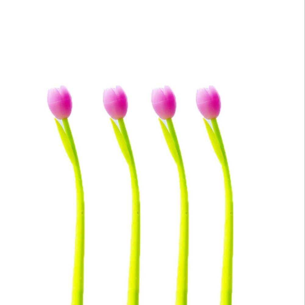 Bút Mực Gel Nhiều Màu Sáng Tạo Cho Học Sinh|Bút Bi Ngòi 0.5mm Hình Bông Hoa Nhiều Màu Sắc