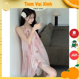  Váy Đầm Dự Tiệc 🍊 Tiệm Vải Xinh 🍊 Váy Đầm Yếm Bánh Bèo 