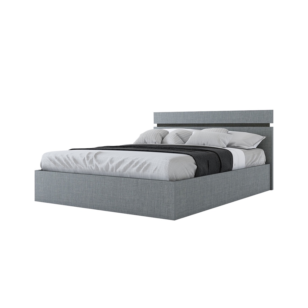 Giường gỗ Giường Ngủ gỗ  6 Ft. 183x198cm VIVO Index Living Mall Nhập Khẩu Thái Lan