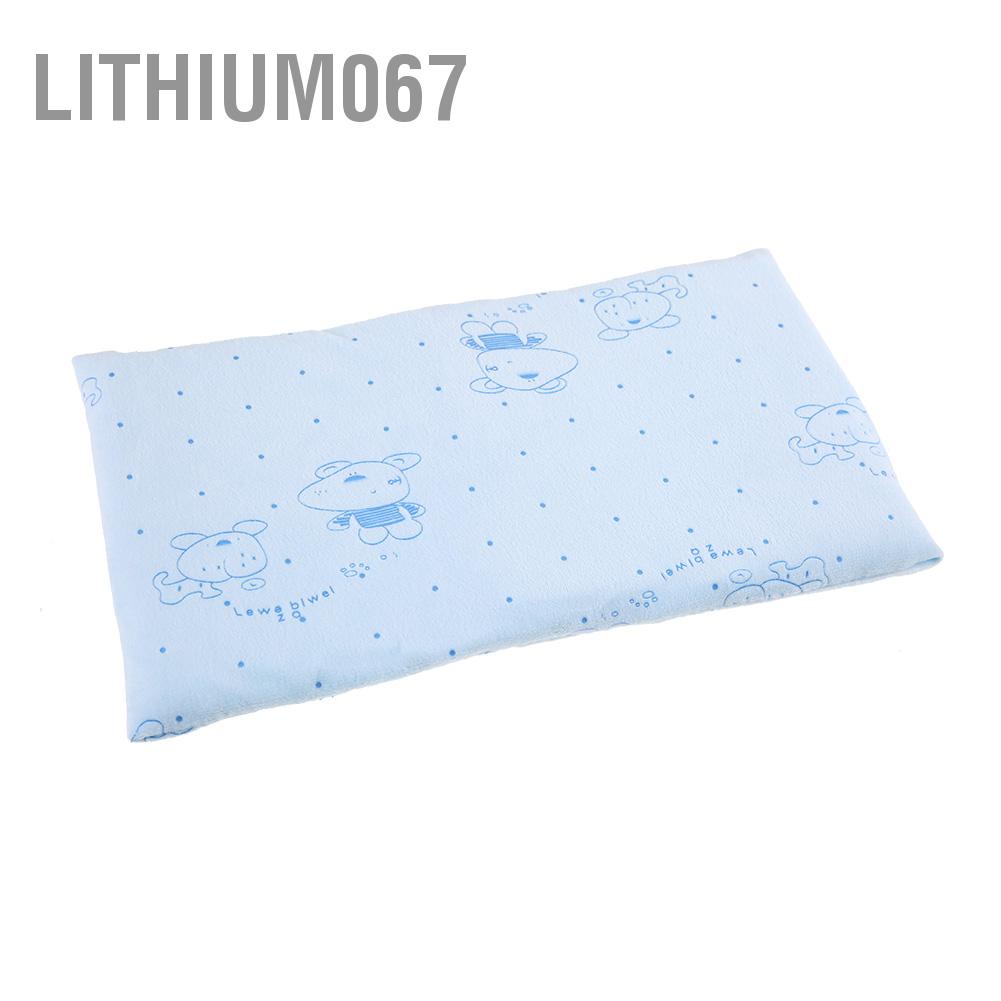 Gối Ngủ Cotton Chống Lăn / Chống Bẹp Đầu Cho Bé Sơ Sinh