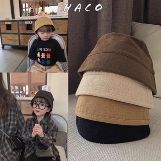 Mũ bé trai bé gái nón bucket trẻ em Korea unisex vành nhỏ chất kaki cho bé